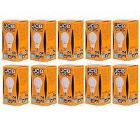 JCB LED 10 X 15 Watt Screw Cap GLS Lamp Cool White 4000K 100W Replacement ES E27 LED Bulb [Energy Class