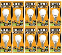 JCB LED 10 X Daylight SES E14 Small Screw Golf Ball Mini Globe Lamp 6500K Light Bulb 40W Equivalent [Energy Class A+]