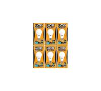 JCB LED 6 X 15 W Screw Cap GLS Daylight 6500K Lightbulb 100W Replacement ES E27 LED [Energy Class