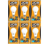 JCB LED 6 X 15 W Screw Cap GLS Daylight 6500K Lightbulb 100W Replacement ES E27 LED [Energy Class A+]