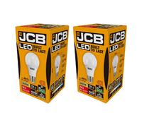 Jcb Led A60 1520Lm Opal 15W Light Bulb E27 3000K White (Pack Of 2)