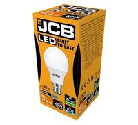 JCB LED A60 806lm Opal 10w Light Bulb B22 6500k in White JCB White