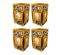 Jcb Led A60 806Lm Opal 10W Light Bulb B22 6500K White (Pack Of 4)