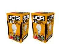 Jcb Led A60 806Lm Opal 10W Light Bulb E27 3000K White (Pack Of 2)