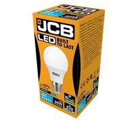 JCB LED A60 806lm Opal 10w Light Bulb E27 6500k in White JCB White