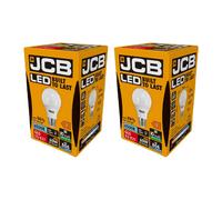 Jcb Led A60 806Lm Opal 10W Light Bulb E27 6500K White (Pack Of 2)