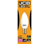 JCB LED Candle Opal B15 Energy-Saving Lightbulb, B15d, 40 W, Warm White/Kelvin