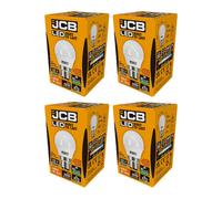 Jcb Led Golf 470Lm Opal 4.9W Light Bulb B22 3000K White (Pack Of 4)