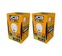 Jcb Led Golf 470Lm Opal 4.9W Light Bulb E14 6500K White (Pack Of 2)