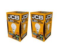 Jcb Led Golf 520Lm Opal 6W Light Bulb B22 6500K White (Pack Of 2)