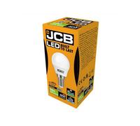 JCB LED Golf 520lm Opal 6w Light Bulb E14 6500k in White JCB White