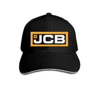 JCB Logo Print Baseball Cap Fashion Unisex Golf Cap Summer Mesh Cap Adjustable Caps