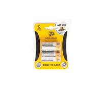 JCB Super Alkaline C Cell Batteries LR14