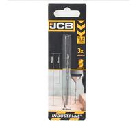 JCB Masonry Drill Bit 3 x 70 mm - Precision Ground Flutes, 135 Degree Tip Angle - Exceptional Durability Carbon Steel - - 3 Year Standard Warranty