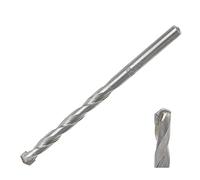 JCB Masonry Drill Bit 6.5 x 100 mm - Precision Ground Flutes, 135 Degree Tip Angle - Exceptional Durability Carbon Steel, 3 Year Warranty