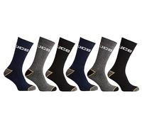 JCB Men's Outdoor Activity Socks - 3 Pack - Navy Mix - UK 9-12