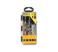 JCB Multi Purpose Drill Bits 4,5,6,8 mm Steel Carbide Tip for Masonry, Metal and Wood, 4-Pieces
