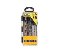 JCB Multi Purpose Drill Bits 4,5,6,8 mm Steel Carbide Tip for Masonry, Metal and Wood, 4-Pieces
