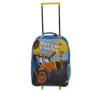JCB - My First JAB Joey Suitcase Trolley | Backpack Travel Trolley (Trolley, Blue)