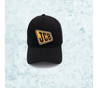 JCB Print Simple Classic Baseball Cap - Unisex, Adjustable Fit, 100% Polyester, Breathable