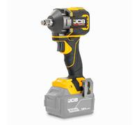 JCB Pro 18V Impact Wrench 1/2" - 400Nm Fastening Torque, 620Nm Nut-Bust Torque, Square Drive with Friction Ring - Brushless Cordless Impact Wrench (Bare Tool)