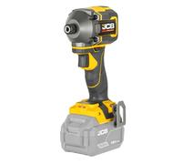 JCB Pro 18V Compact Brushless Impact Driver 230Nm, 1/4” Quick-Release Hex, 4-Speed Cordless Driver - Body Only - Professional Cordless Power Tool - 3 Year Warranty