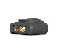 JCB Pro 18V E-TECH 4.0Ah Lithium-Ion Battery - High-Capacity & Compact Battery for JCB 18V Cordless & Professional Tools - 2-Year Warranty
