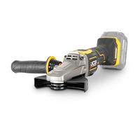 JCB Pro 18V Flat Head Angle Grinder 5” / 125mm - Brushless Motor, Digital Speed Control, Paddle Switch, Tool-Free Guard, Anti-Vibration Handle - Bare Tool - 3 Year Warranty