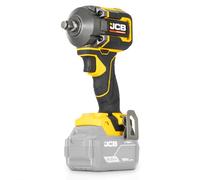 JCB Pro 18V Impact Wrench 1/2" - 400Nm Fastening Torque, 620Nm Nut-Bust Torque, Square Drive with Friction Ring - Brushless Cordless Impact Wrench (Bare Tool)