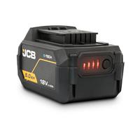 JCB Pro 18V E-TECH 5.0Ah Lithium-Ion Battery - High-Capacity 18V Battery for JCB Cordless & Professional Tools - 2-Year Warranty