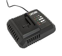 JCB Professional 18V 9A Super Fast Charger for JCB 18V Lithium-Ion Batteries High-Speed Pro Charging with LED Indicators - 2 Years Warranty