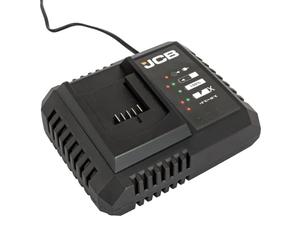 JCB Professional 18V 9A Super Fast Charger for JCB 18V Lithium-Ion Batteries High-Speed Pro Charging with LED Indicators - 2 Years Warranty
