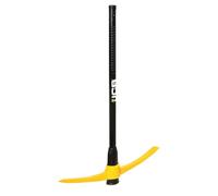 JCB Professional 7lb Chisel & Point Pick Axe - Metal Long Handle Heavy Duty Site - Gardening Tools - For Home Improvements, Demolition, Hand Pick Axe Tool, Trench, Root Breaker, Log Split, Pry, Chop