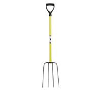 JCB - Professional Solid Forged Forks - Heavy Duty Professional Site and Gardening Tools - for Home Improvement, Digging, Mucking Out, Manure, Garden Borders, Weeding - Lifetime Warranty