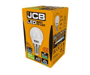 JCB S10972 E14 SES Golf LED Bulb Opal 4.9W 470lm Daylight 6500K
