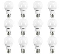 JCB S10986 E27 ES GLS LED Bulb Opal 4.9W 470lm Warm White 3000K (12 Pack)