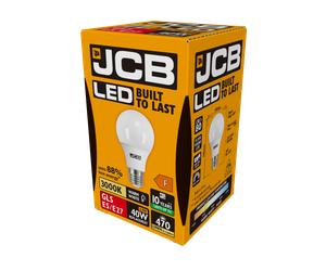 JCB S10986 E27 ES GLS LED Bulb Opal 4.9W 470lm Warm White 3000K