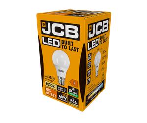 JCB S10989 B22 BC GLS LED Bulb Opal 8.5W 806lm Warm White 3000K