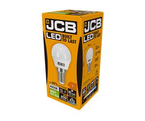 JCB S12501 E14 SES Golf LED Bulb Opal 4.9W 470lm Cool White 4000K