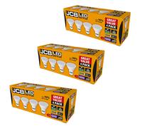 JCB S15147 GU10 Spot LED Bulb 4.9W 345lm Warm White 3000K (12 Pack)