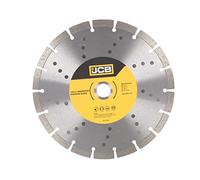 JCB Segmented Diamond Blade, 230mm Angle Grinder Discs 2.6mm Thickness Universal Fit Tool Set Essentials for Home Improvement & On-Site