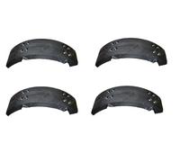 JCB TELEHANDLER LOADAL 540-170 SET OF 4 FOUR FRONT REAR MUDGUARD FENDER BLACK