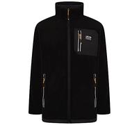 JCB Trade Fleece Full Zip Black - Size 2XL