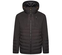 JCB Men's Jacket – Trade Hybrid Padded, Black Workwear – XL