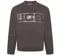 JCB Trade Crew Sweatshirt BLACK MEDIUM Crew Neck Mens Workwear Casual Jumper Top