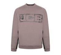 JCB - Trade Crew Sweatshirt, Large - Made with 80% Cotton & 20% Polyester - Men's Jumpers Branding Details - Cordura Fabric Elbow Patches - Mens Clothes