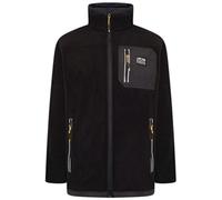 JCB Trade Fleece Full Zip Black - Size 2XL