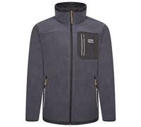 JCB Trade Fleece Full-Zip Steel Blue Size 2XL