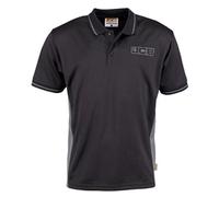 JCB Trade Polo Black/Grey S D+IB-S