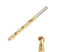JCB TurboJet 7 Point HSS Drill Bit 4.5 x 80 mm - TiN (Titanium Nitride) hard ceramic coating - HSS grade 4341-3 Year Standard Warranty